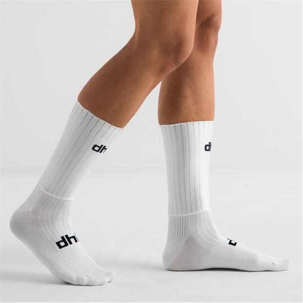 White - Dhb - Dhb Aeron Aero Socks