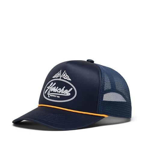 Herschel Supply Co - Marina Mesh with Patch Trucker Cap