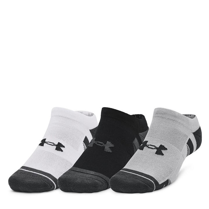 Under Armour   Ua Performance Tech 3-Pack No Show Socks in Size 6 - 12 Months, Sports Direct