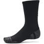 Black/Jet Gray - Under Armour - Trainer Socks