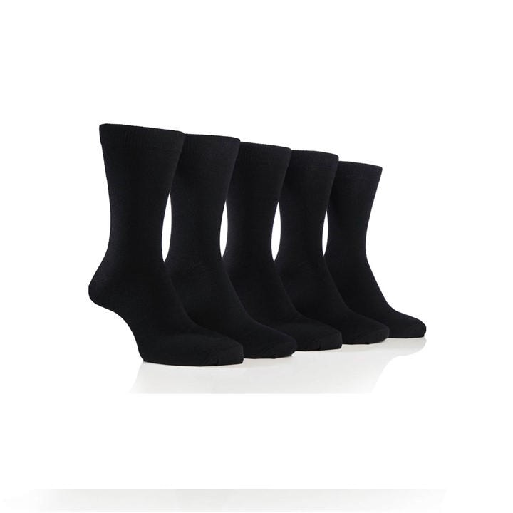 Farah Men's Black Jaq Crew Socks in Size 7 - 11, Sports Direct