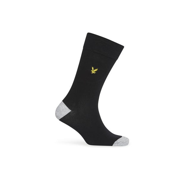 Black/Peacoat - Lyle and Scott - Men's Crew Socks