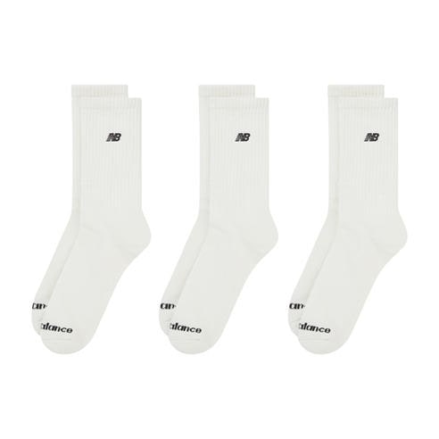 New Balance - Unisex Patch Cotton Crew Socks 3 Pack