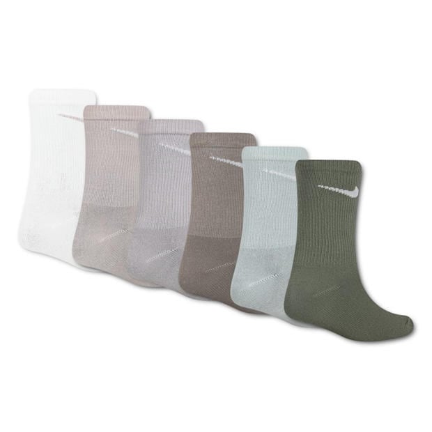 Multi - Nike - 6 Pack of Crew Socks Infants