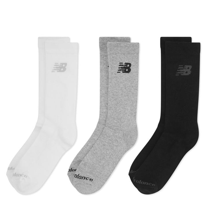 New Balance   Crew Socks 3 Pack in Size 7 - 11, Sports Direct