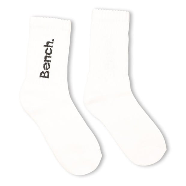 White - Bench - Kids' Ardal 5 Pack Crew Socks