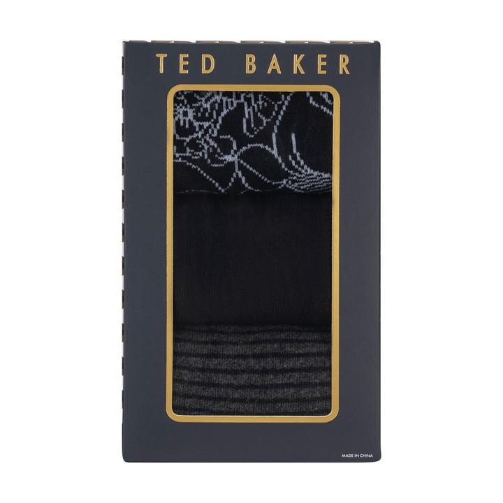 Ted Baker Men's Black Formal Crew Socks in Size 7 - 11, Sports Direct