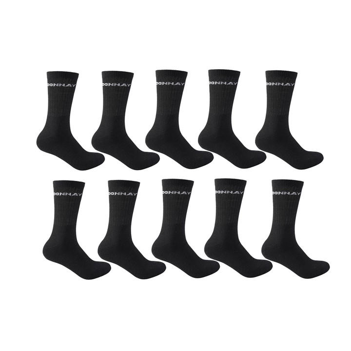 Donnay  Kids  10 Pack Crew Socks  in Size C8 - C13, Sports Direct
