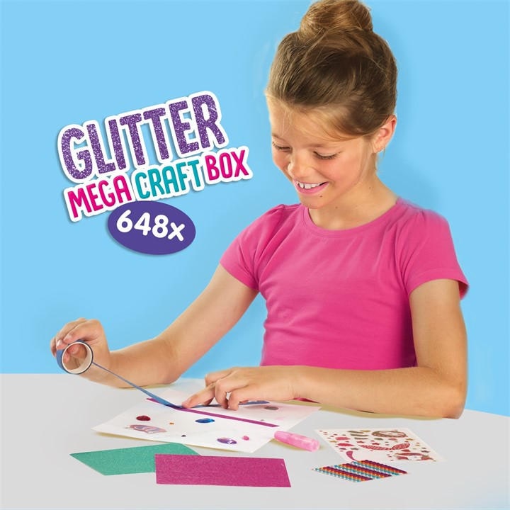 Ses Creative  Kids  Glitter Mega Craft Box, Sports Direct