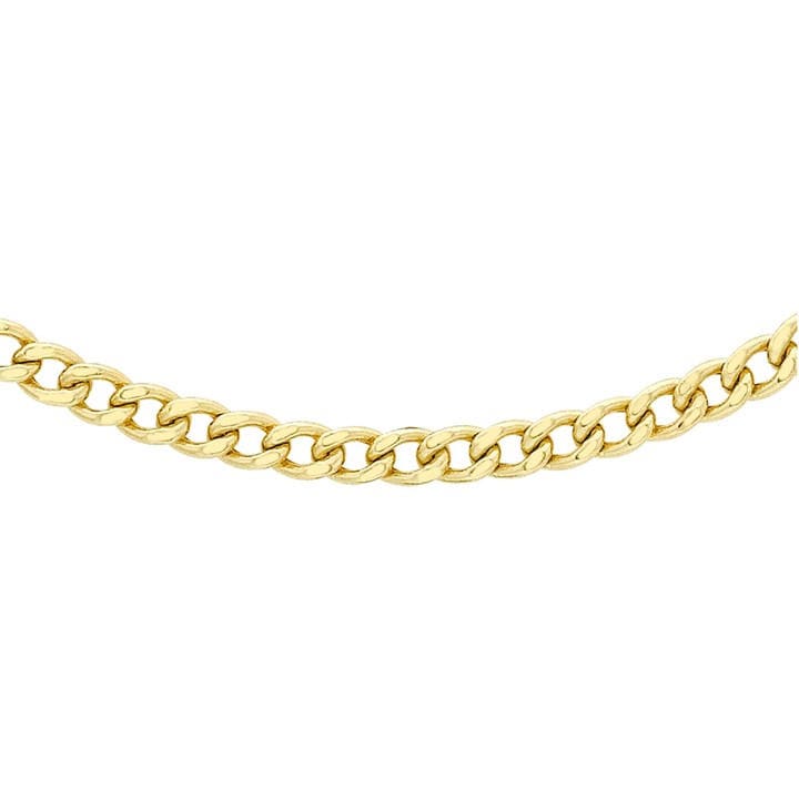 Be You  Gold 9Ct Curb Chain, Sports Direct