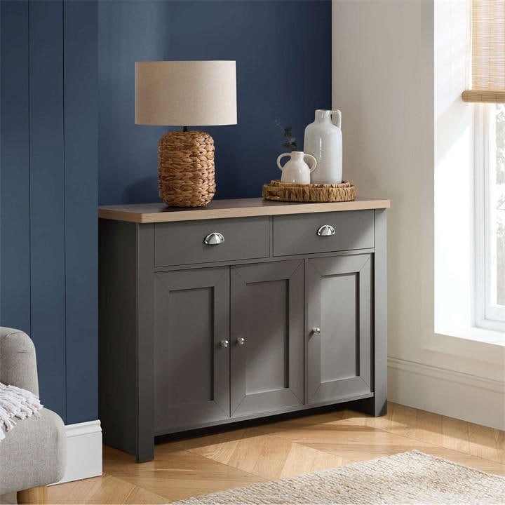 B&Q -  Highgate 3 Door 2 Drawer Sideboard - Image 10