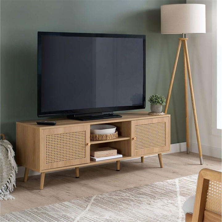 Birlea  Brown Croxley Large Tv Unit, Sports Direct