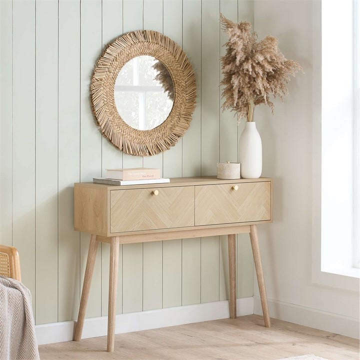 Birlea  Brown Herringford Console Table, Sports Direct