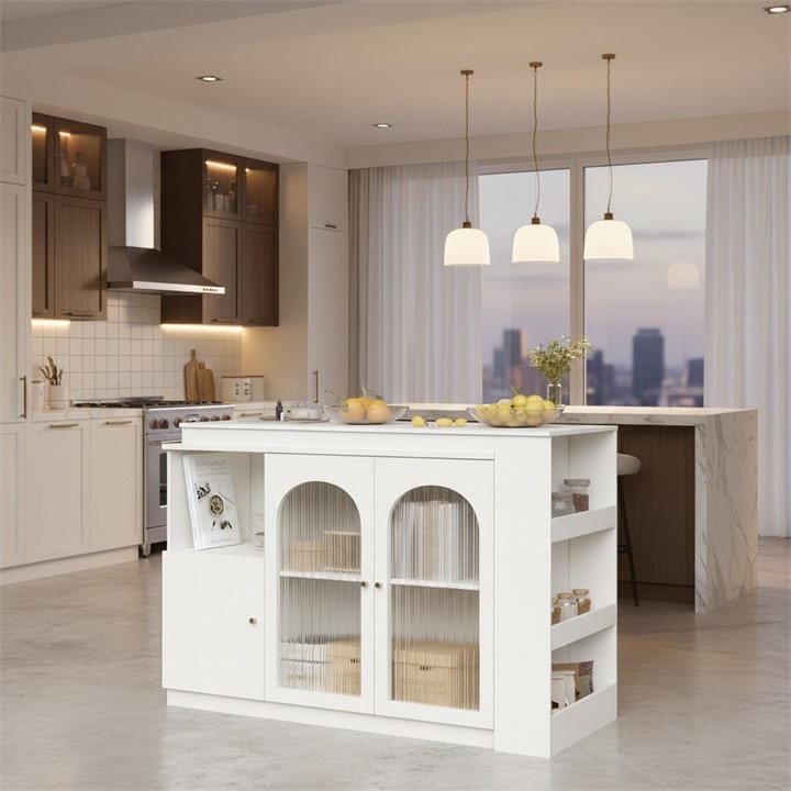 Urban Meuble  White Modern Sideboard With Ample Storage, Sports Direct