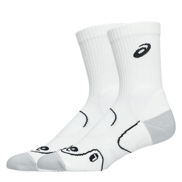 Brilliant White - Asics - Tennis Crew Socks