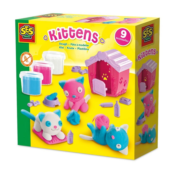 Ses Creative  Kids  Dough - Kittens, Sports Direct