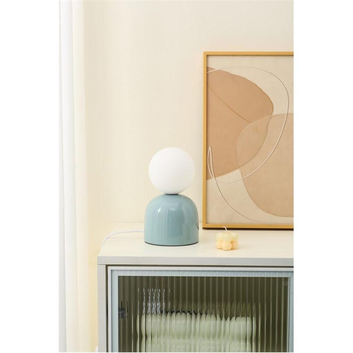 K Living  Blue Manila Ceramic Table Lamp, Sports Direct
