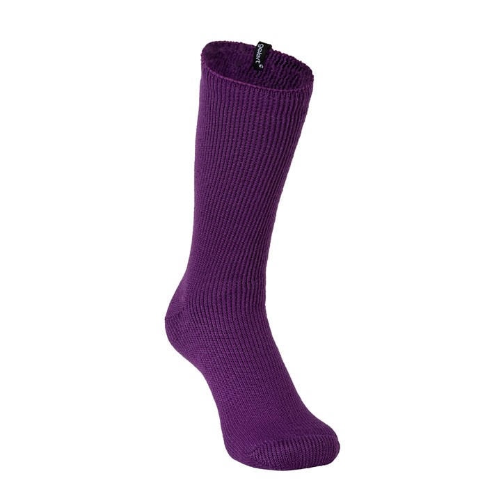 Gelert Women's Purple Heat Wear Socks in Size 4 -8, Sports Direct