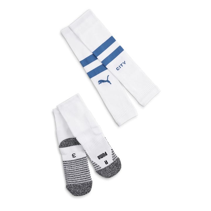 Mcfc  Men's  Team  Sleeve Socks Promo Football Sock, Football by Puma in Size 12+, Sports Direct