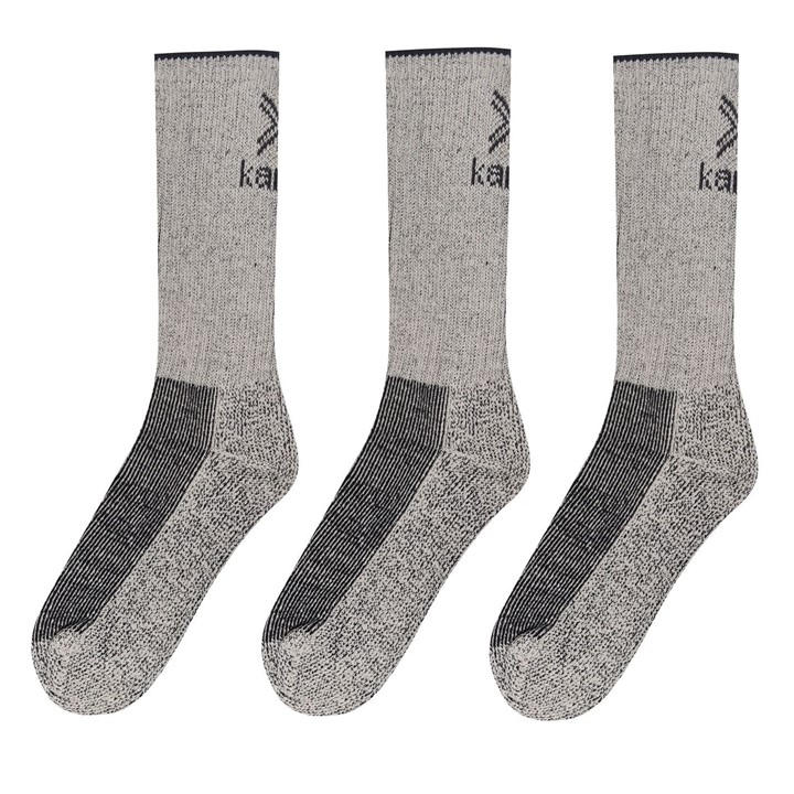 Karrimor Men's Beige Heavyweight Boot Sock 3 Pack in Size 7 - 11, Sports Direct