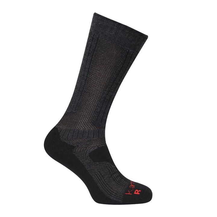 Karrimor Men's Grey Merino Fibre Midweight Walking Socks in Size 7 - 11, Sports Direct
