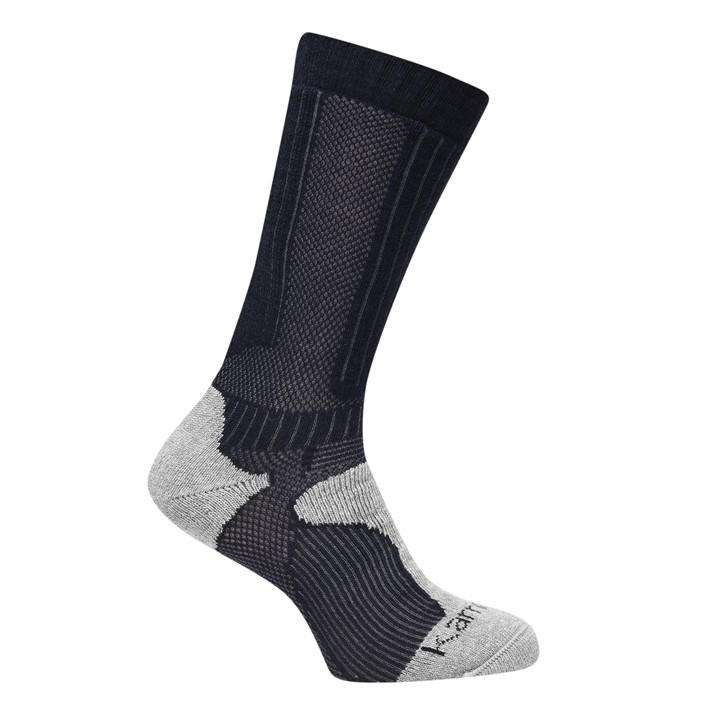 Karrimor Men's Blue Merino Fibre Midweight Walking Socks in Size 7 - 11, Sports Direct