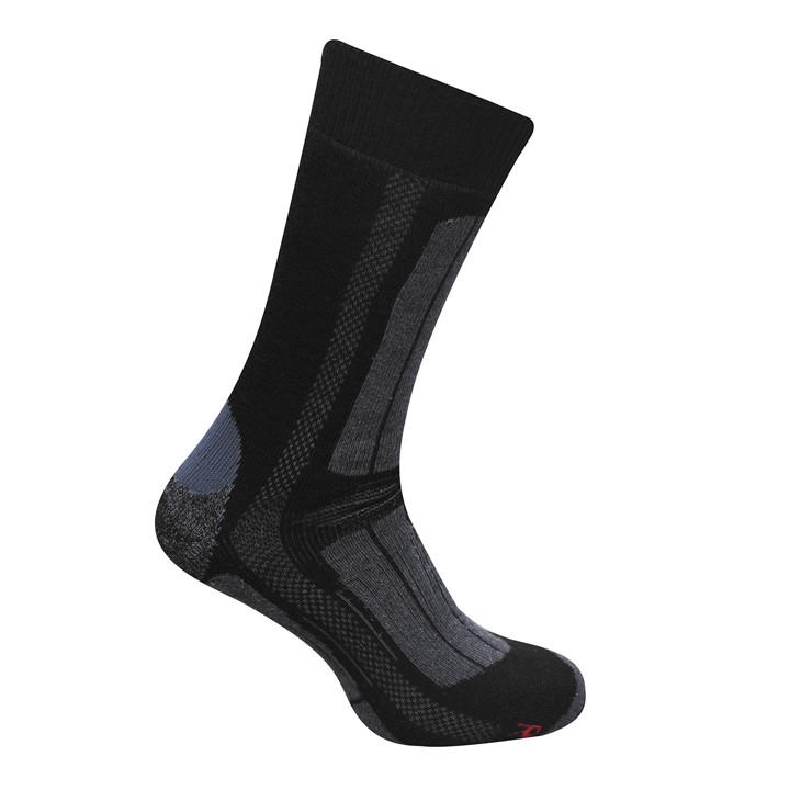Karrimor Men's Black 2 Pack Trekking Socks in Size 7 - 11, Sports Direct