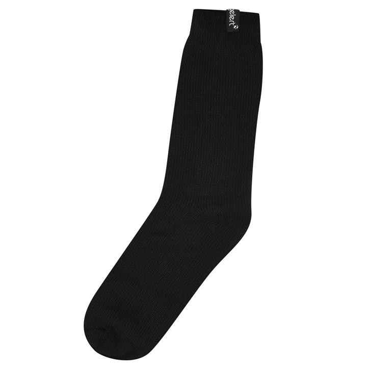 Gelert Men's Black Heat Wear Socks in Size 12+, Sports Direct