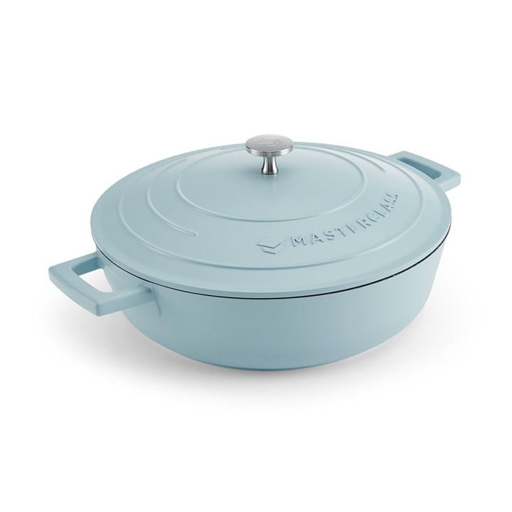 Masterclass Casserole Dish With Lid Blue Large - Image 6