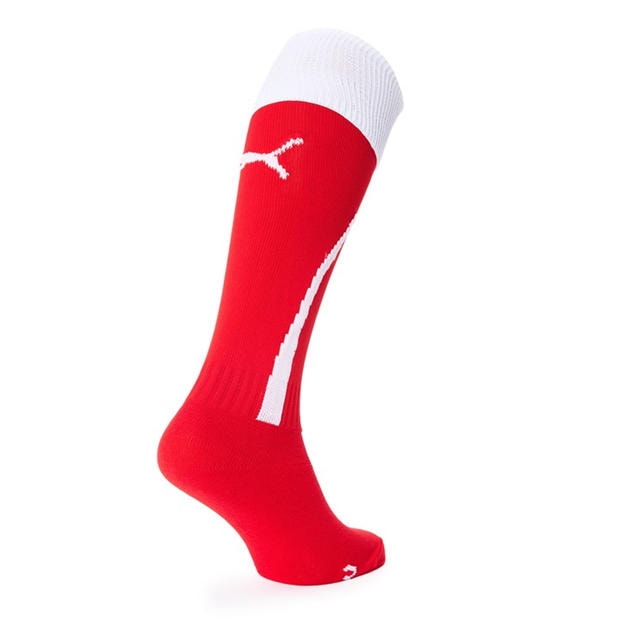 Red - Puma - (F3) Pwr-C 5.10 Football  Socks Mens