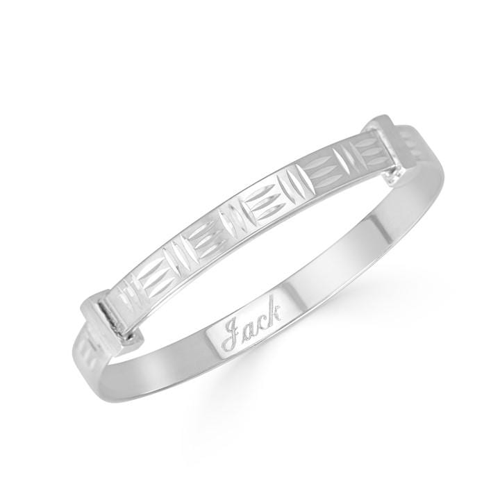 Espree  Kids Silver s Sterling Bangle, Sports Direct