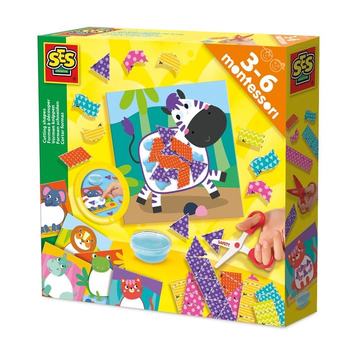 Ses Creative  Kids  Montessori - Cutting Shapes, Sports Direct