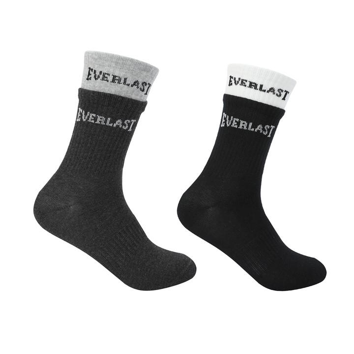 Everlast Men's  Ribbed Crew Socks in Size 7 - 11, Sports Direct