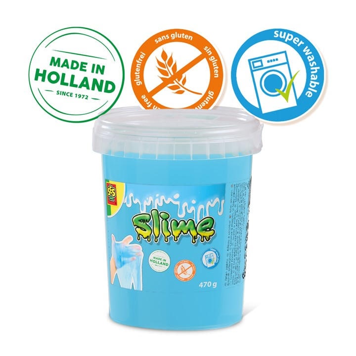 Holland   Kids  Slime - Blue Glitter 470 G, Football by SES Creative, Sports Direct