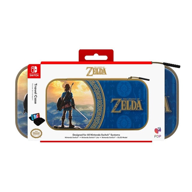 Nintendo Switch - The Legend of Zelda - PDP Nintendo Switch Travel Case - Hyrule Blue