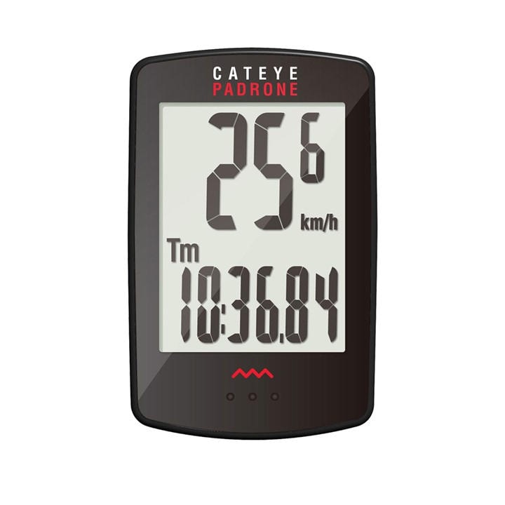 Cateye  Black Padrone Wireless Cycle Computer in Size M, Sports Direct