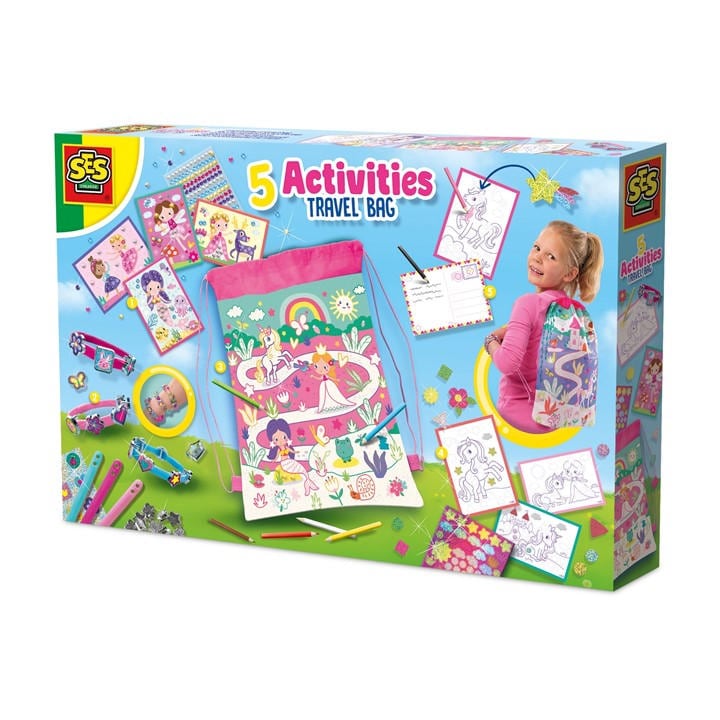 Ses Creative  Kids  5 Activities Travel Bag, Sports Direct