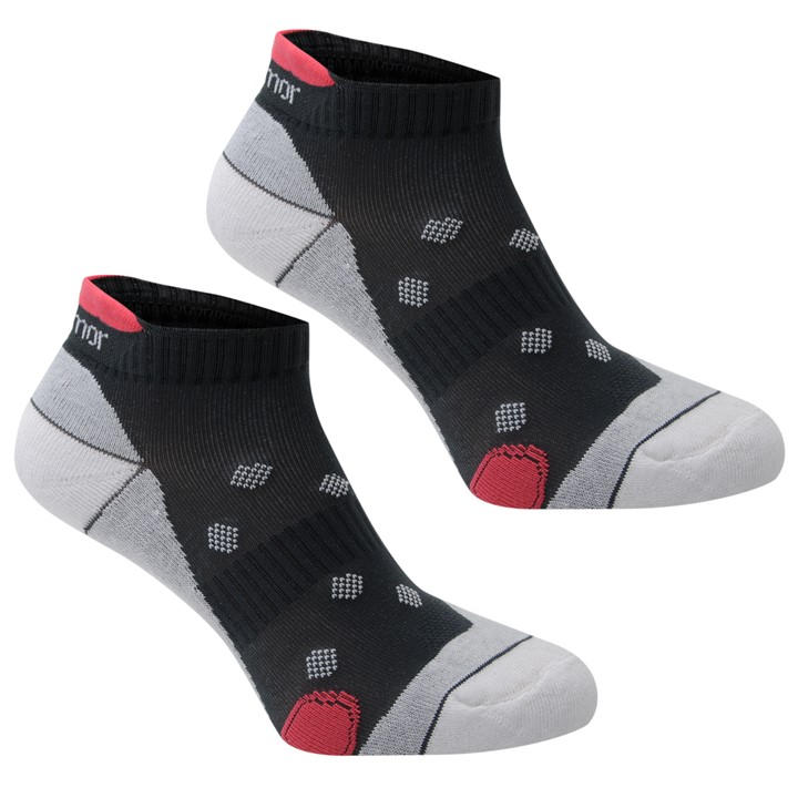 Karrimor Women's Grey 2 Pack Running Socks in Size 4 -8, Sports Direct