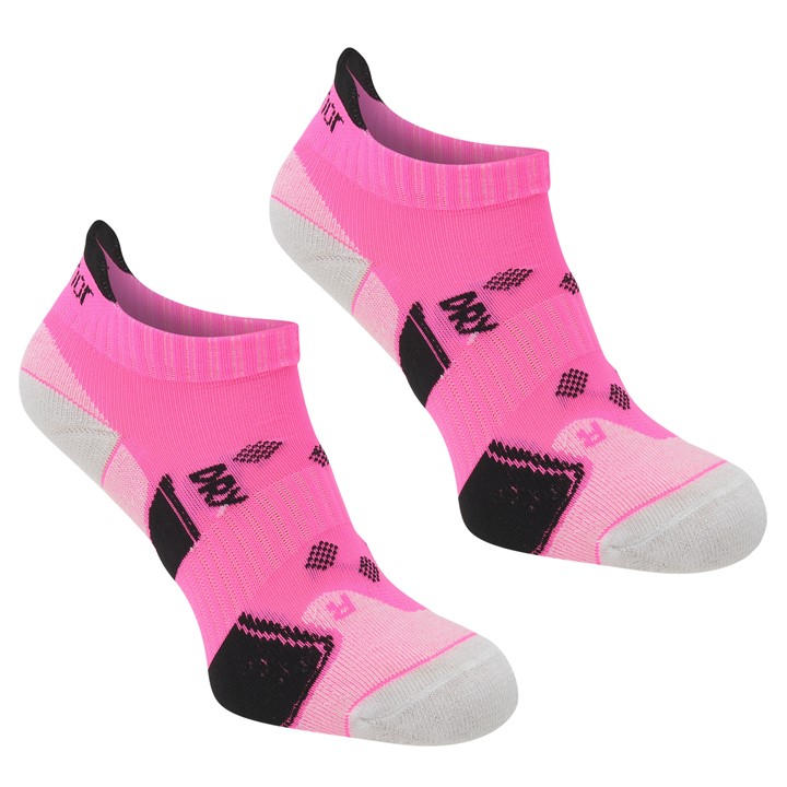 Karrimor Women's Pink 2 Pack Running Socks in Size 4 -8, Sports Direct