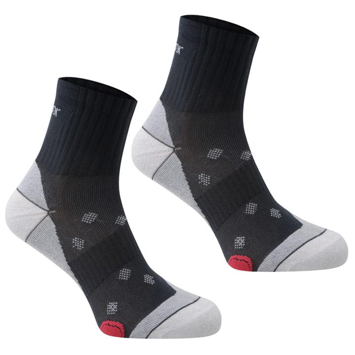 Karrimor Women's Grey 2 Pack Running Socks in Size 4 -8, Sports Direct