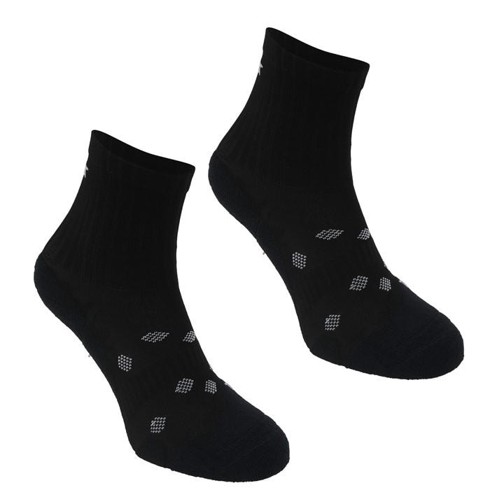 Karrimor Women's Black 2 Pack Running Socks in Size 4 -8, Sports Direct