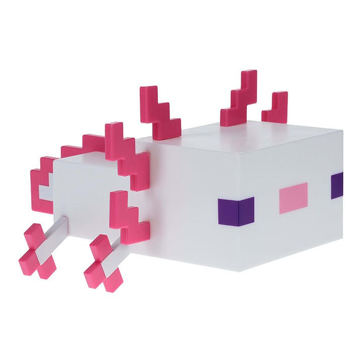 Paladone  Black Minecraft Axolotl Light, Sports Direct