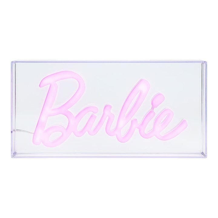 Barbie  Black Logo Neon Light, Sports Direct