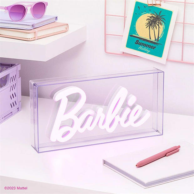Стоки - Barbie - Barbie Logo Neon Light