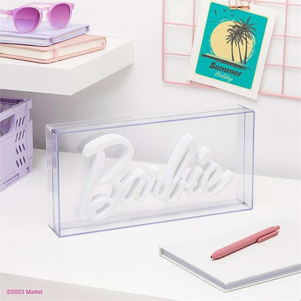 Стоки - Barbie - Barbie Logo Neon Light