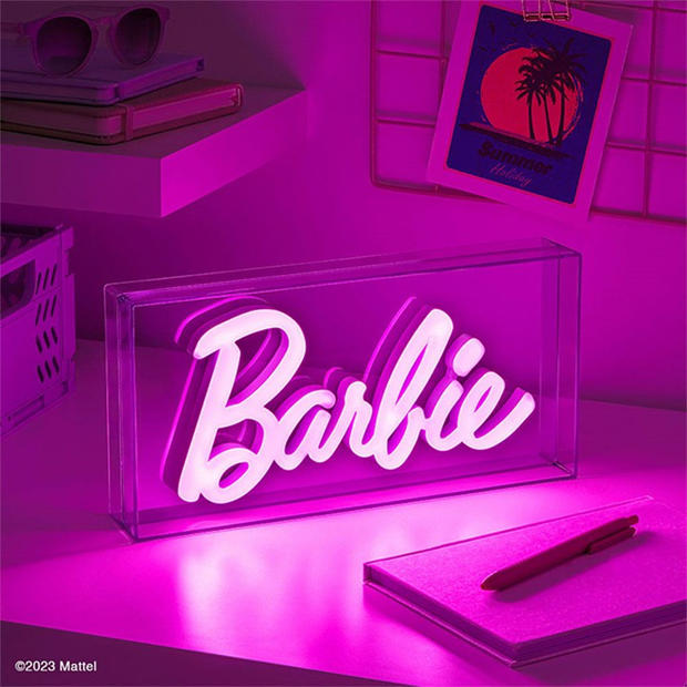 Стоки - Barbie - Barbie Logo Neon Light