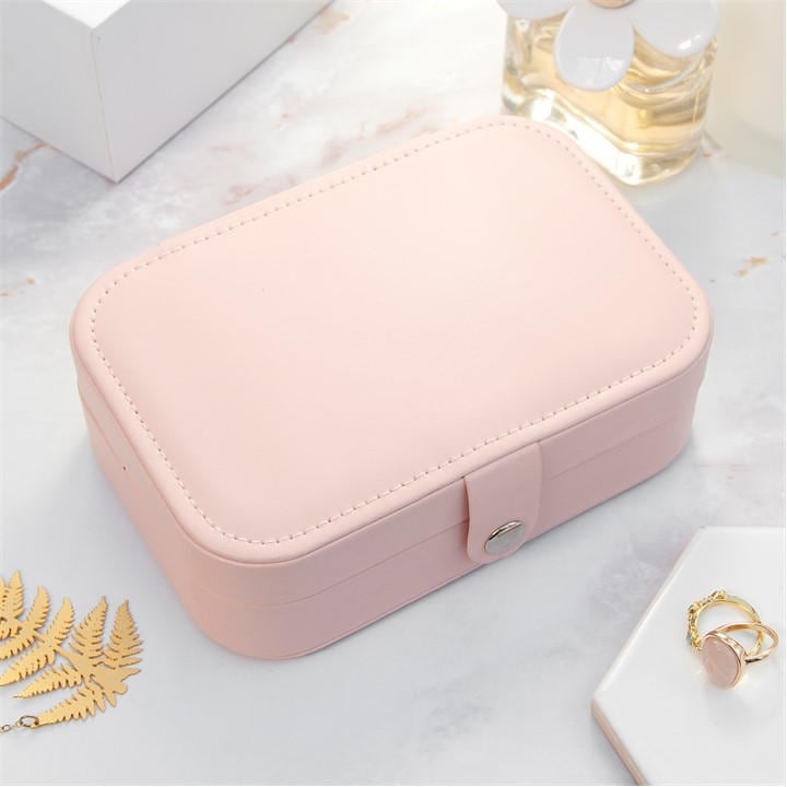 Treat Republic  Pink Jewellery Case - Red in Size Standard, Sports Direct