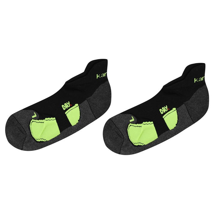 Karrimor Men's Black 2 Pack Running Socks in Size 12+, Sports Direct