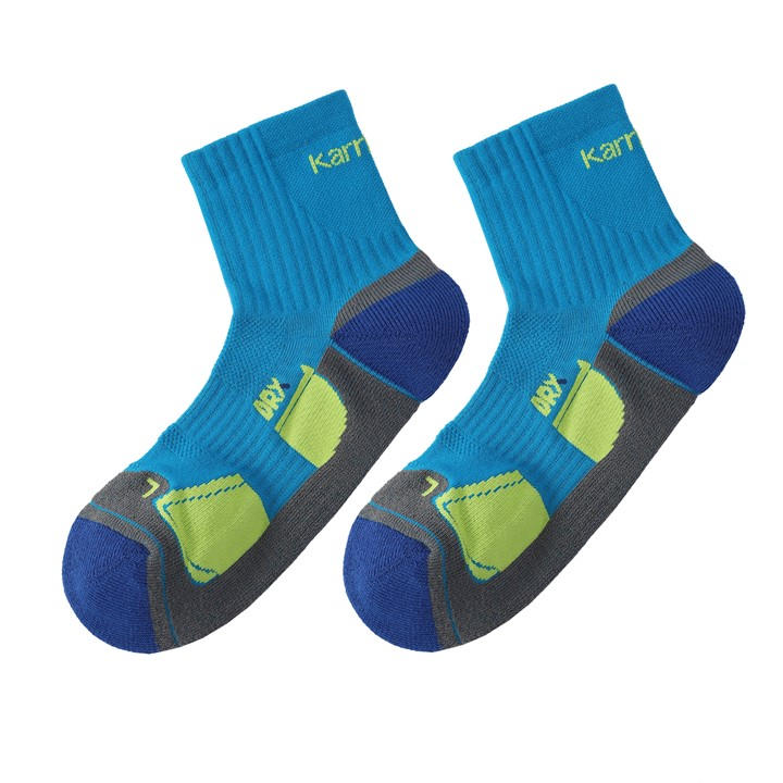 Karrimor Men's Blue Dri Skin 2 Pack Running Socks in Size 7 - 11, Sports Direct