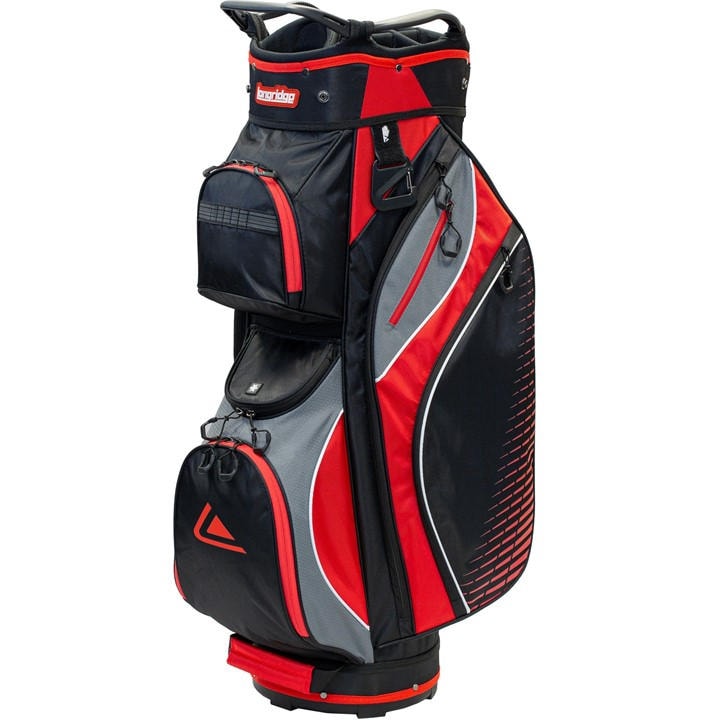 Longridge  Black Deluxe Lite Cart Bag, Sports Direct